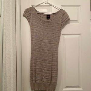 2B Bebe champagne dress